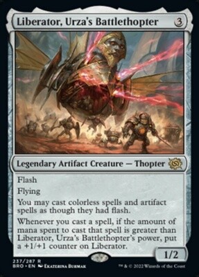Liberator, Urza's Battlethopter (The Brothers' War, 237, Nonfoil)