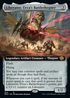Liberator, Urza's Battlethopter (The Brothers' War, 364, Nonfoil)