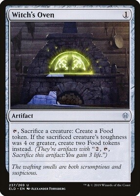 Witch's Oven (Throne of Eldraine, 237, Nonfoil)