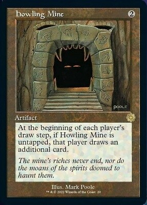 Howling Mine (The Brothers' War Retro Artifacts, 20, Nonfoil)