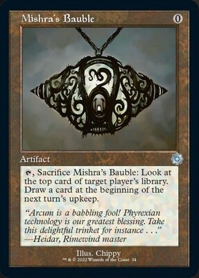 Mishra's Bauble (The Brothers' War Retro Artifacts, 34, Nonfoil)