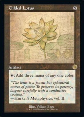 Gilded Lotus (The Brothers' War Retro Artifacts, 80, Nonfoil)