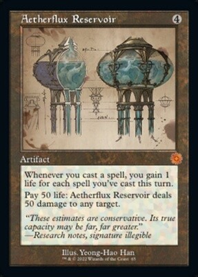 Aetherflux Reservoir (The Brothers' War Retro Artifacts, 65, Nonfoil)