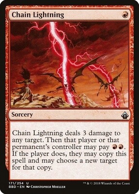 Chain Lightning (Battlebond, 171, Nonfoil)