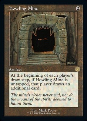 Howling Mine (The Brothers' War Retro Artifacts, 20, Foil)