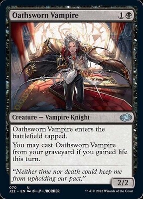 Oathsworn Vampire (Jumpstart 2022, 70, Nonfoil)