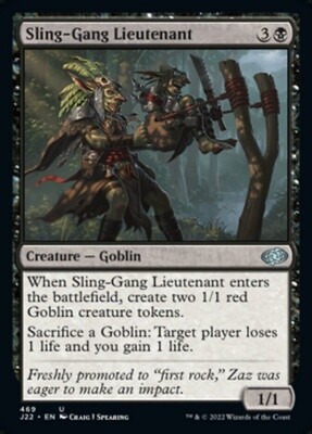 Sling-Gang Lieutenant (Jumpstart 2022, 469, Nonfoil)