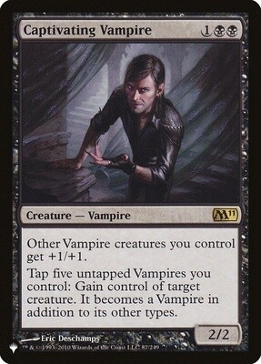 Captivating Vampire (The List, 471, Nonfoil)