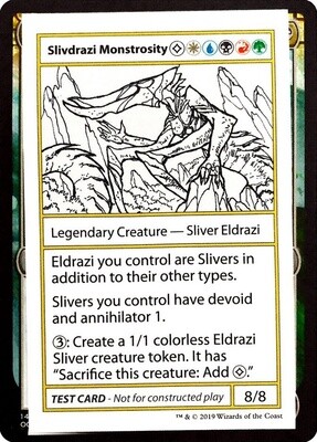 Slivdrazi Monstrosity (Mystery Booster Playtest Cards 2021, 102, Nonfoil)