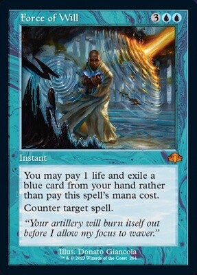 Force of Will (Dominaria Remastered, 284, Nonfoil)