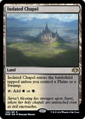 Isolated Chapel (Dominaria Remastered, 249, Nonfoil)