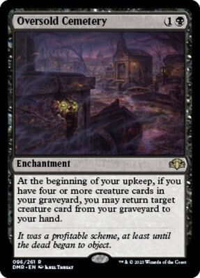 Oversold Cemetery (Dominaria Remastered, 96, Nonfoil)