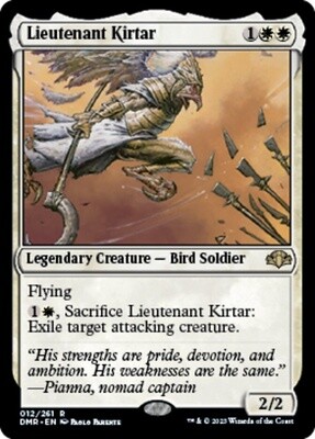 Lieutenant Kirtar (Dominaria Remastered, 12, Nonfoil)