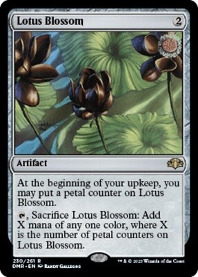 Lotus Blossom (Dominaria Remastered, 230, Nonfoil)