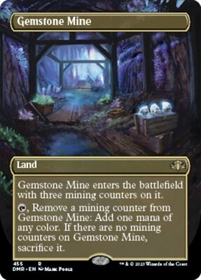 Gemstone Mine (Dominaria Remastered, 455, Nonfoil)