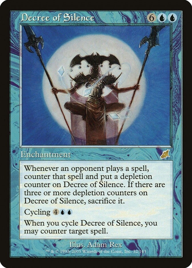 Decree of Silence (Scourge, 32, Nonfoil)