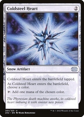 Coldsteel Heart (Double Masters 2022, 301, Nonfoil)