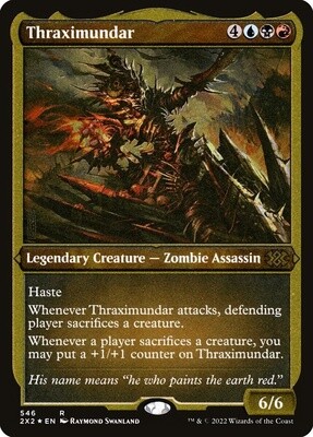 Thraximundar (Double Masters 2022, 546, Etched)