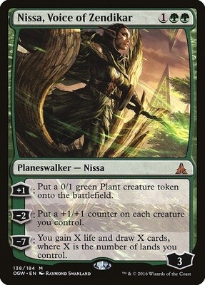 Nissa, Voice of Zendikar (Oath of the Gatewatch, 138, Nonfoil)