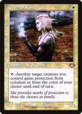 Giver of Runes (Modern Horizons 1 Timeshifts, 3, Foil)