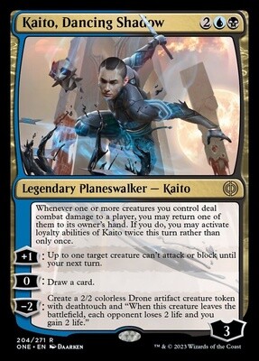 Kaito, Dancing Shadow (Phyrexia: All Will Be One, 204, Nonfoil)