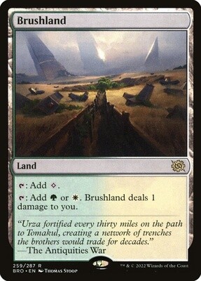 Brushland (The Brothers' War, 259, Foil)