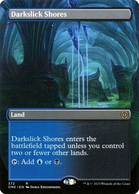 Darkslick Shores (Phyrexia: All Will Be One, 372, Nonfoil)