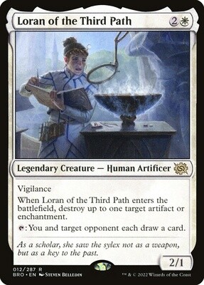 Loran of the Third Path (The Brothers' War, 12, Foil)