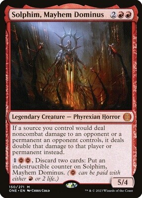 Solphim, Mayhem Dominus (Phyrexia: All Will Be One, 150, Nonfoil)