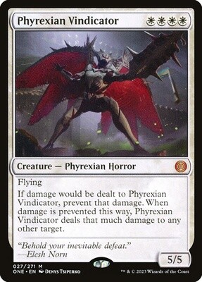 Phyrexian Vindicator (Phyrexia: All Will Be One, 27, Foil)