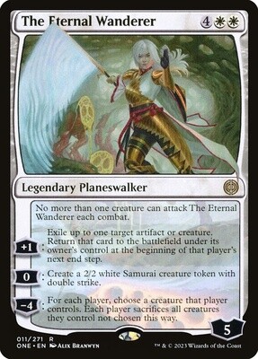 The Eternal Wanderer (Phyrexia: All Will Be One, 11, Nonfoil)