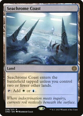 Seachrome Coast (Phyrexia: All Will Be One, 258, Nonfoil)