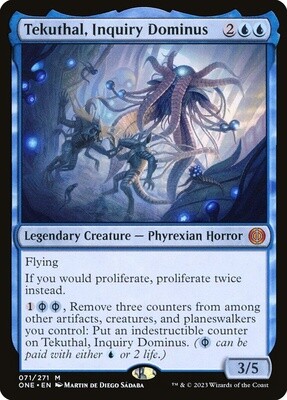 Tekuthal, Inquiry Dominus (Phyrexia: All Will Be One, 71, Nonfoil)