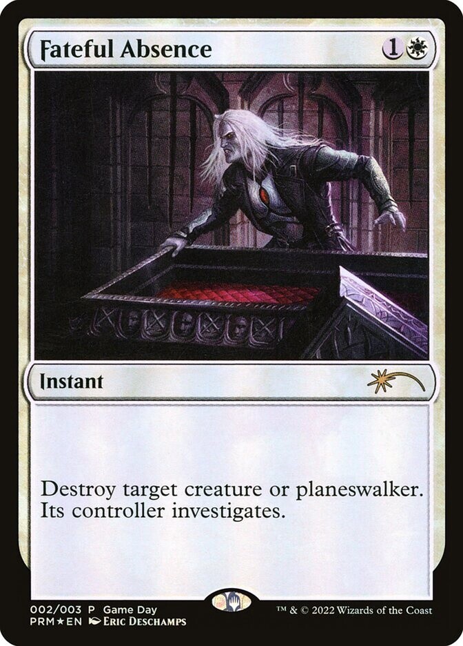 Fateful Absence (Wizards Play Network 2022, 2, Foil)