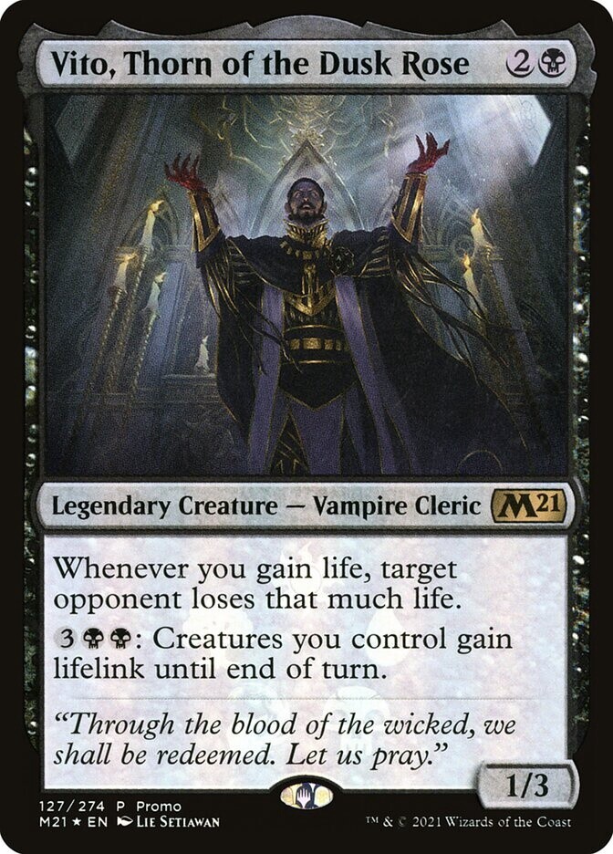 Vito, Thorn of the Dusk Rose (Resale Promos, 127, Foil)
