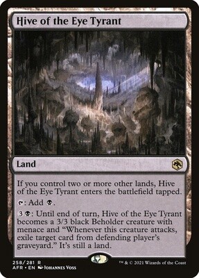 Hive of the Eye Tyrant (Adventures in the Forgotten Realms, 258, Nonfoil)