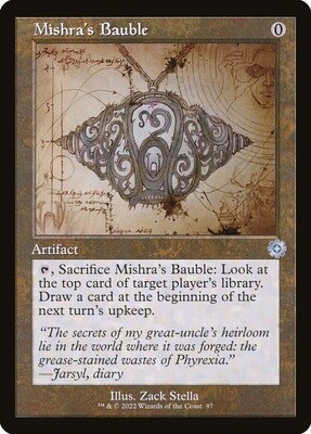 Mishra's Bauble (The Brothers' War Retro Artifacts, 97, Foil)