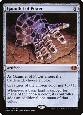Gauntlet of Power (Dominaria Remastered, 223, Nonfoil)