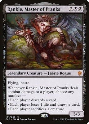 Rankle, Master of Pranks (Throne of Eldraine, 101, Nonfoil)
