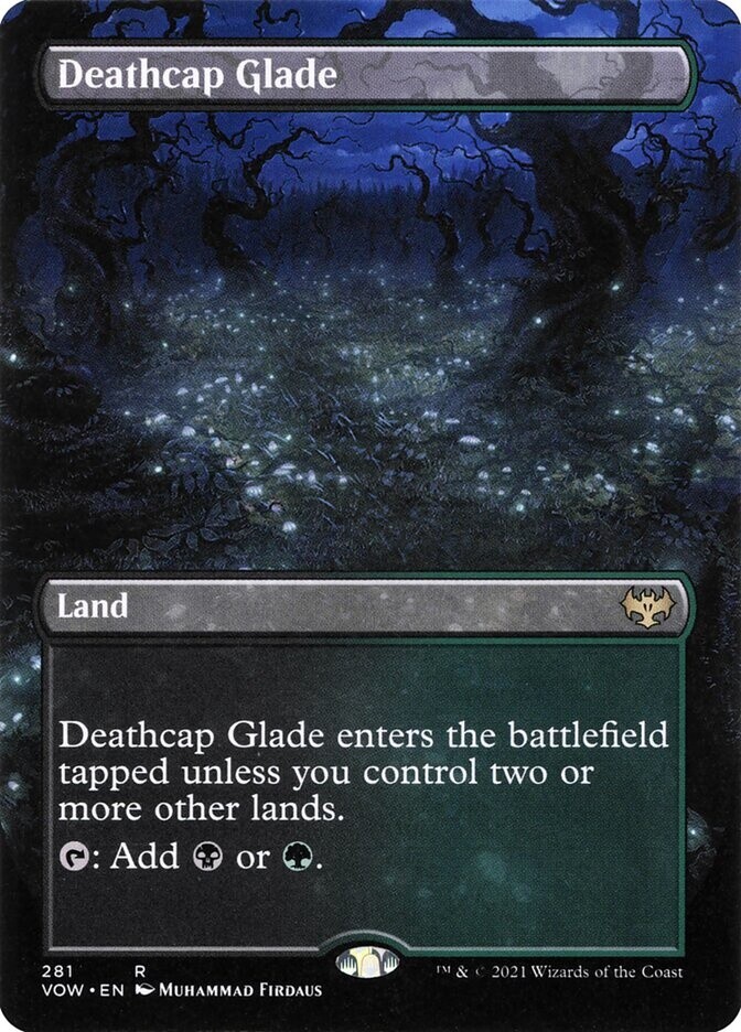 Deathcap Glade (Innistrad: Crimson Vow, 281, Foil)