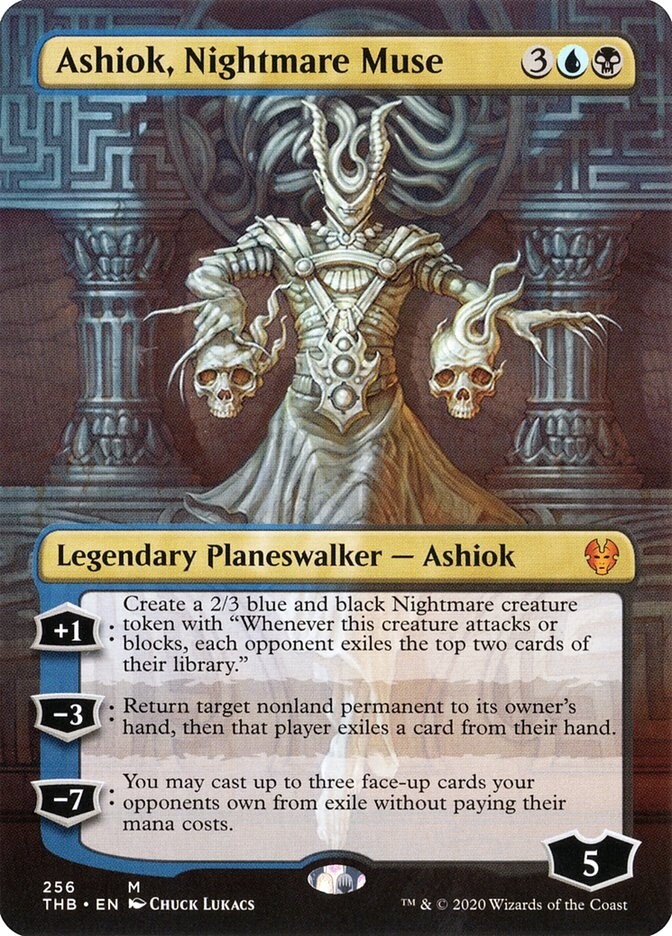 Ashiok, Nightmare Muse (Theros Beyond Death, 256, Foil)