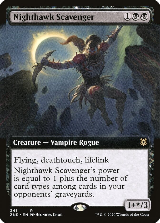 Nighthawk Scavenger (Zendikar Rising, 341, Nonfoil)