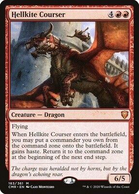 Hellkite Courser (Commander Legends, 183, Nonfoil)