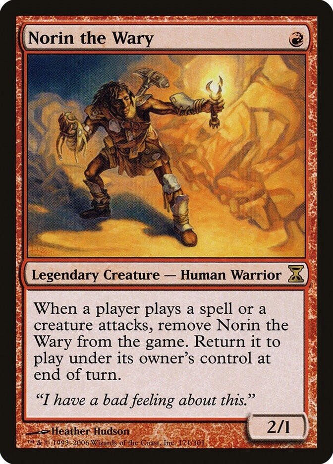 Norin the Wary (Time Spiral, 171, Nonfoil)
