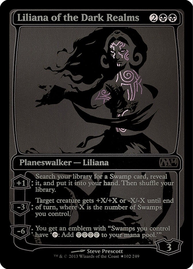 Liliana of the Dark Realms (San Diego Comic-Con 2013, 102★, Foil)