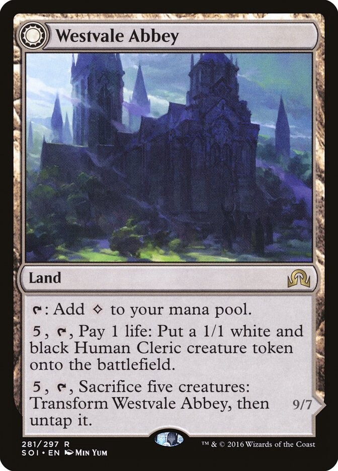 Westvale Abbey // Ormendahl, Profane Prince (Shadows over Innistrad, 281, Nonfoil)