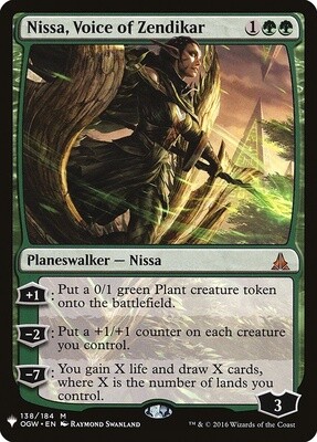 Nissa, Voice of Zendikar (Mystery Booster, 1281, Nonfoil)