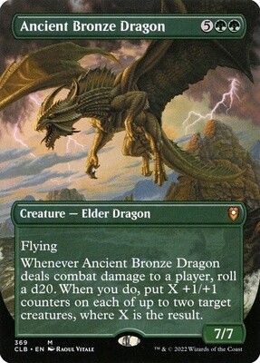 Ancient Bronze Dragon (Commander Legends: Battle for Baldur's Gate, 369, Nonfoil)
