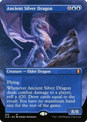 Ancient Silver Dragon (Commander Legends: Battle for Baldur's Gate, 366, Nonfoil)