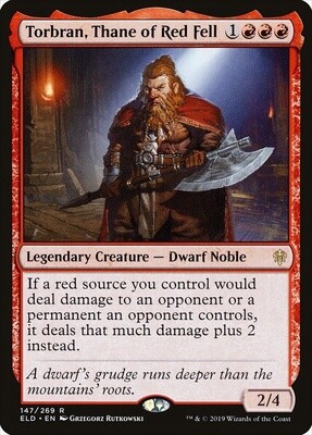 Torbran, Thane of Red Fell (Throne of Eldraine, 147, Nonfoil)